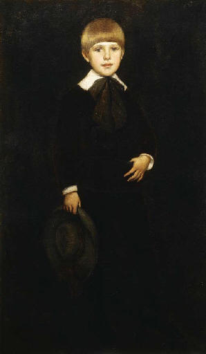 Portrait Of A Young Boy — Frank Duveneck