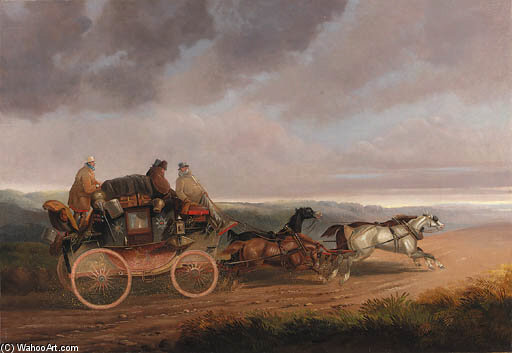 The Devonport To London Royal Mail Coach; And The Hull To London Royal Mail Coach — Charles Cooper Henderson
