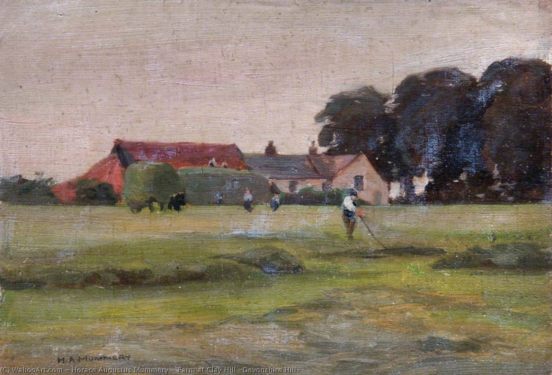 Farm At Clay Hill (devonshire Hill) — Horace Augustus Mummery
