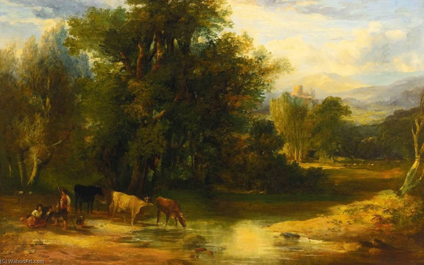 Wooded Landscape — Фредерик Ли Брэдделль