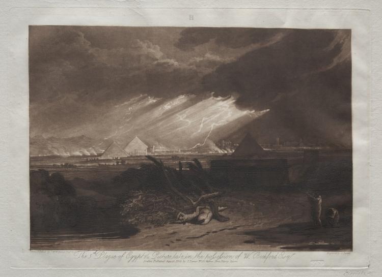 The Fifth Plague Of Egypt 1 — Joseph Mallord William Turner