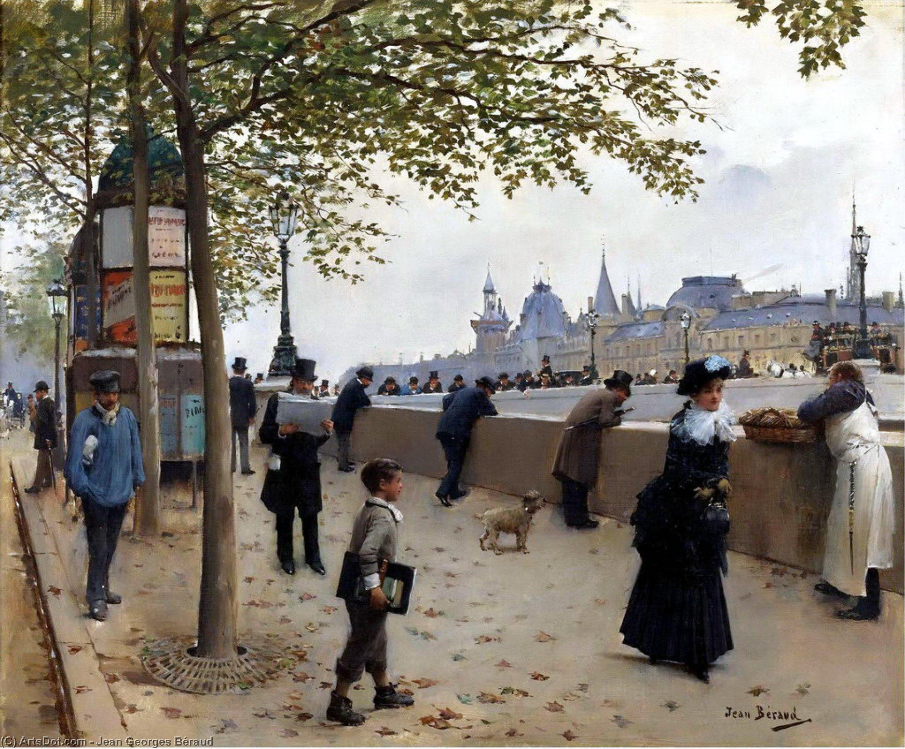 Le Pont Neuf — Jean-georges Béraud