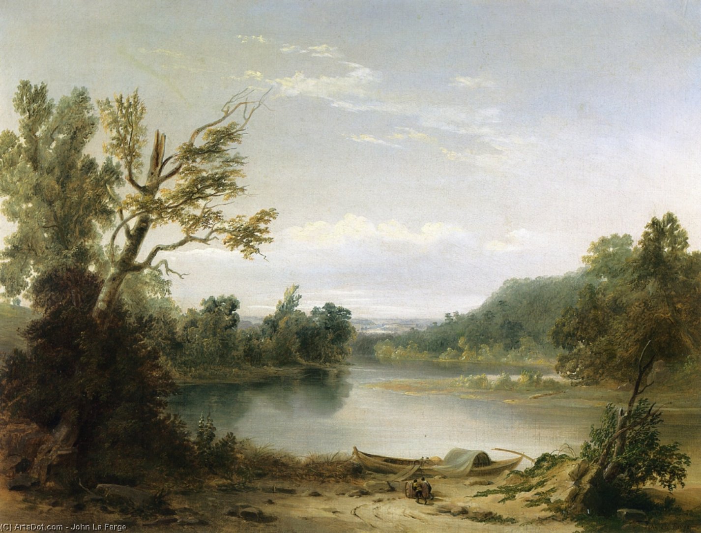 On The Bayou Teche, Louisiana — John La Farge