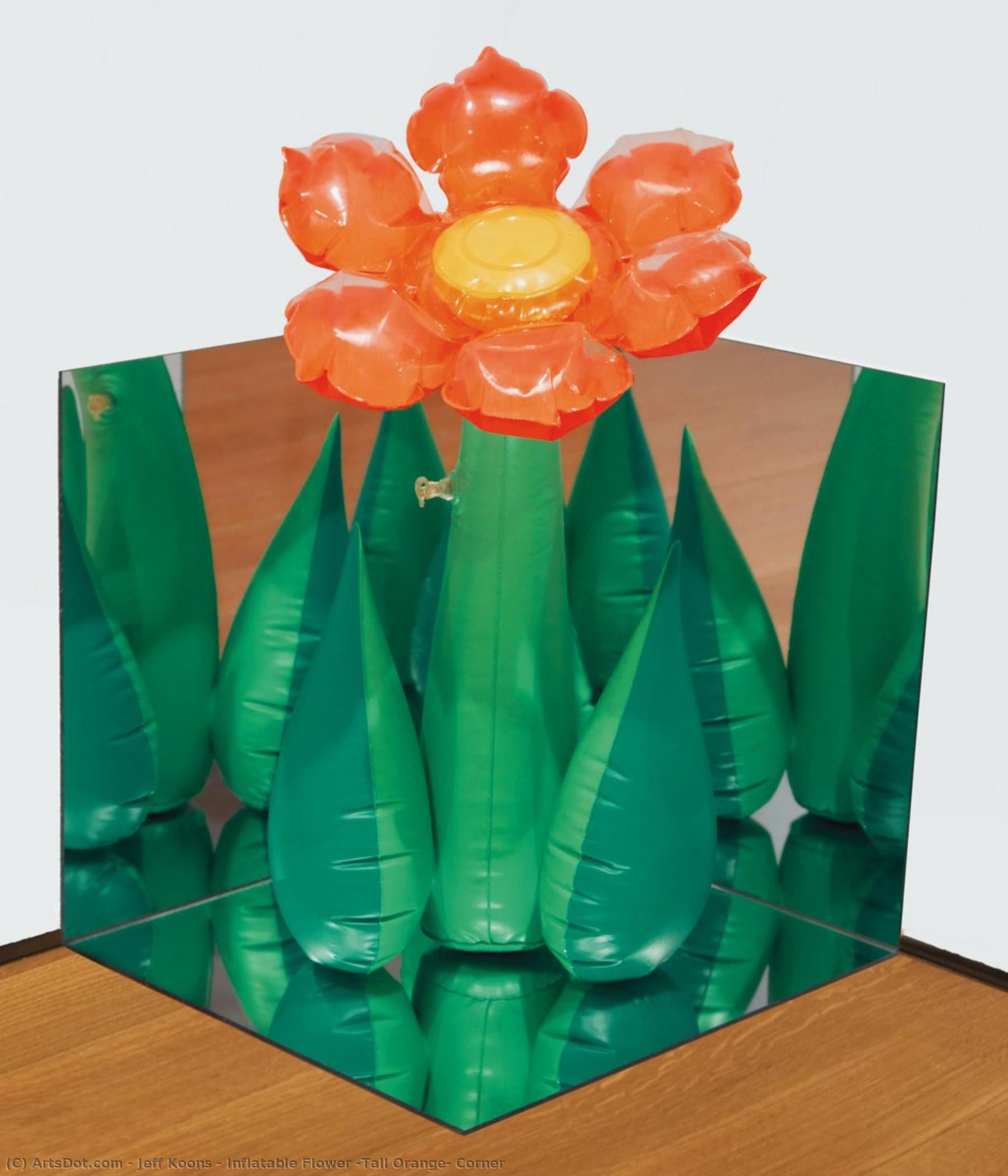 Inflatable Flower (tall Orange) Corner — Džef Kuns