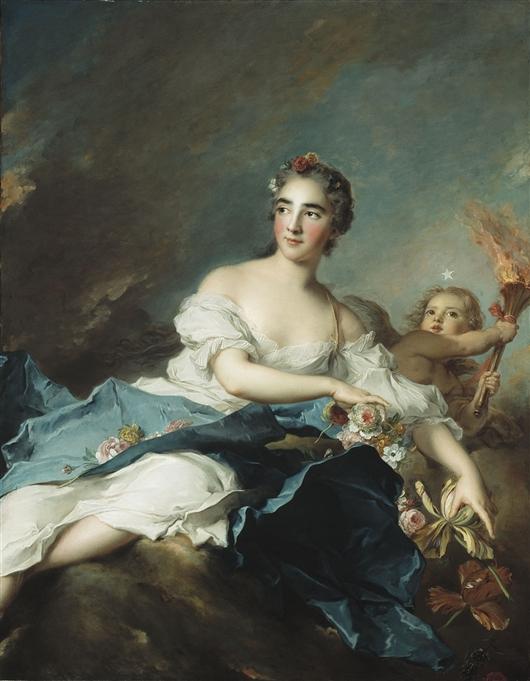 The Countess De Brac As Aurora — Marc Nattier