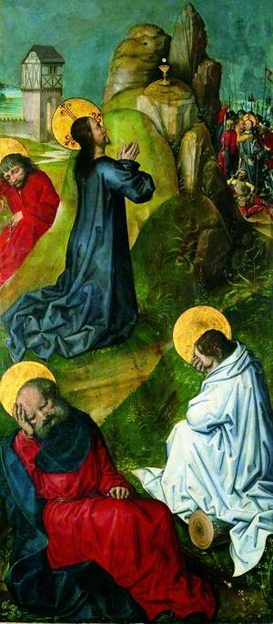 The Agony In The Garden (recto) — Master Of The View Of Saint Gudule