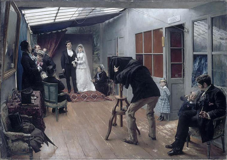 Une Noce Chez Le Photographe — Pascal-adolphe-jean Dagnan-bouveret