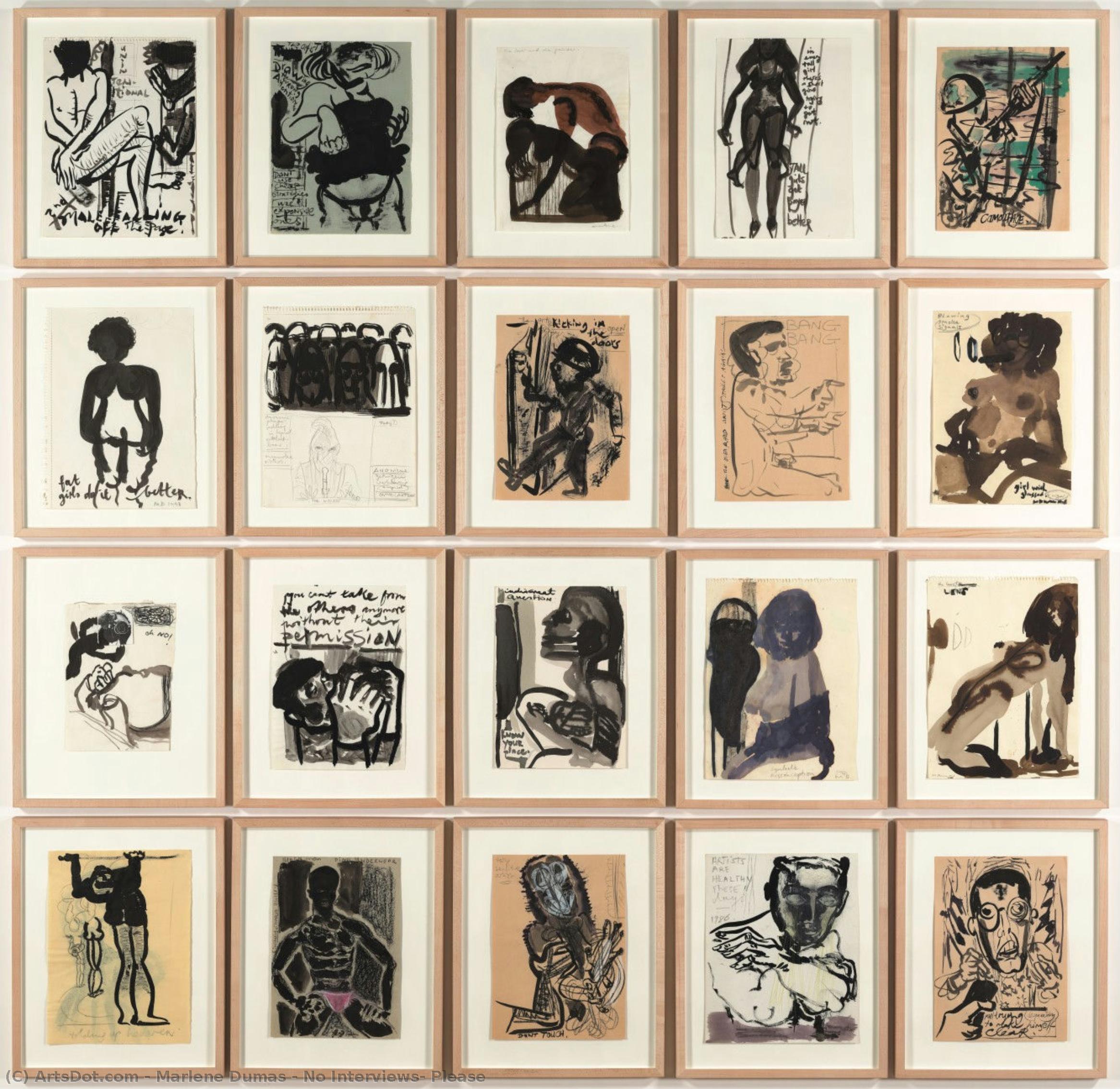 No Interviews, Please — Marlen Duma