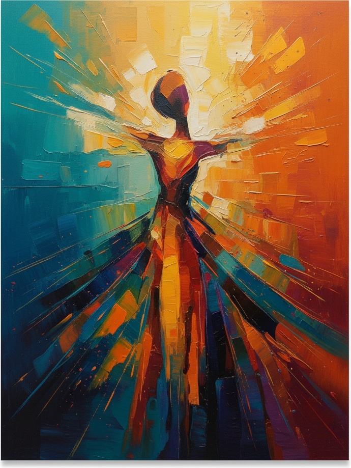 Radiant Emergence: A Singular Vision Of Celestial Energy And Primordial Light — Christian Noiret