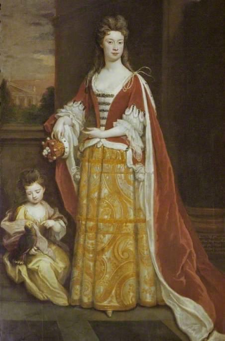 Jemima, Duchess Of Kent, And Her Daughter Lady Jemima Grey — Bt Sir Godfrey Kneller