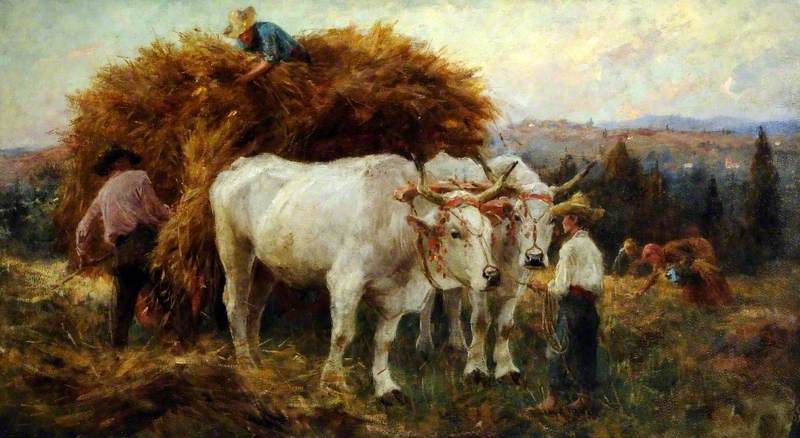 Harvest In Tuscany — Arthur Lemon