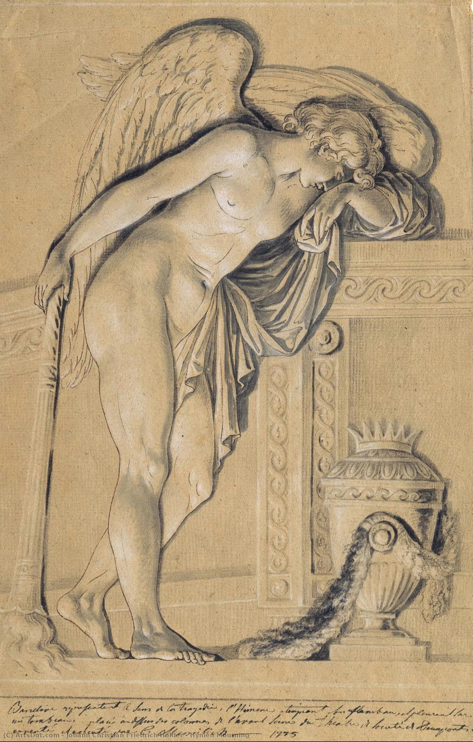 Hymen Mourning — Johann Christian Friedrich Hölder