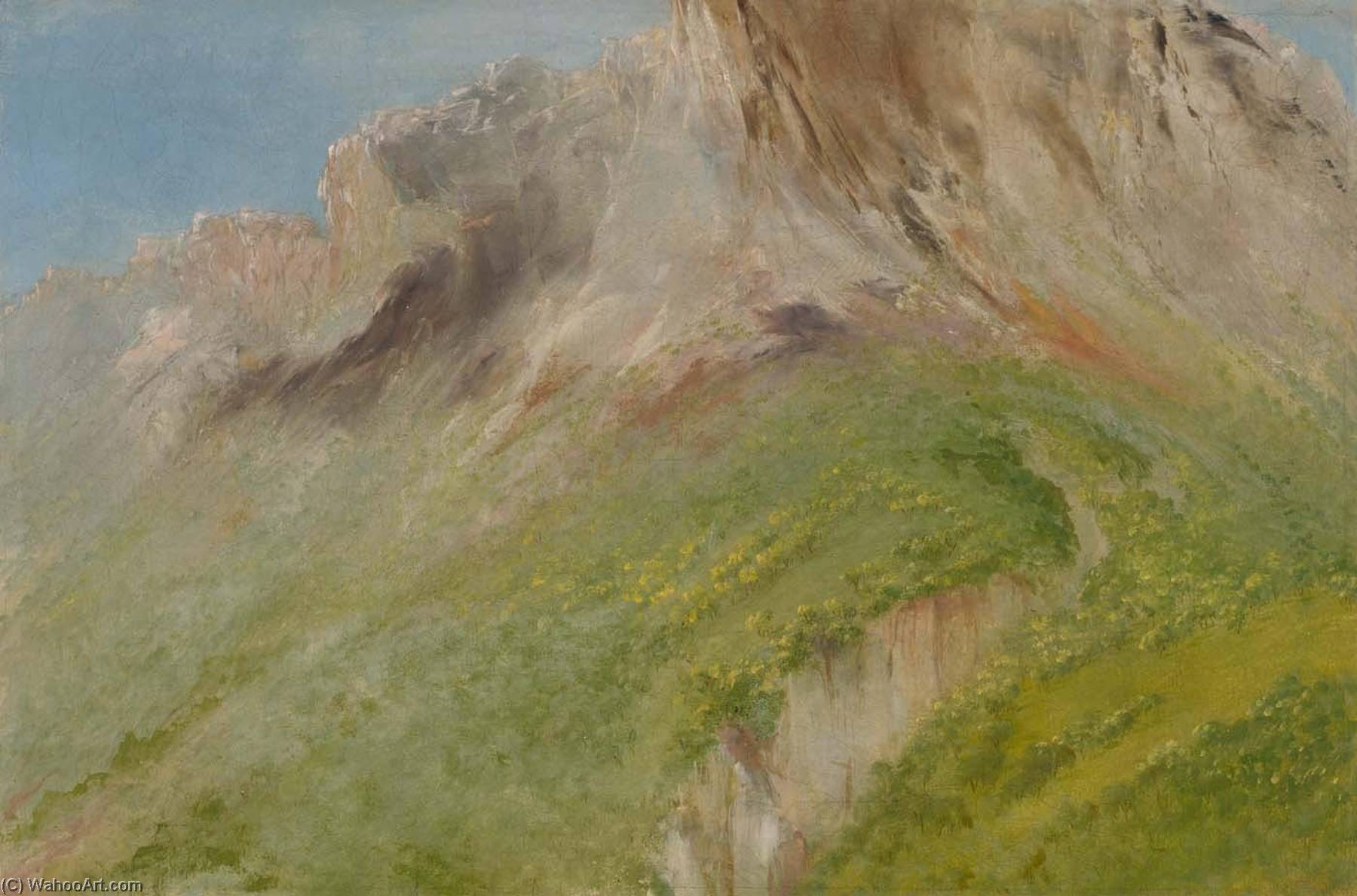 Ta Wa Que Nah, Or The Rocky Mountain, Near The Comanche Village — George Catlin
