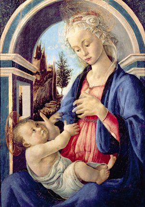 Madonna And Child — Sandro Botticelli