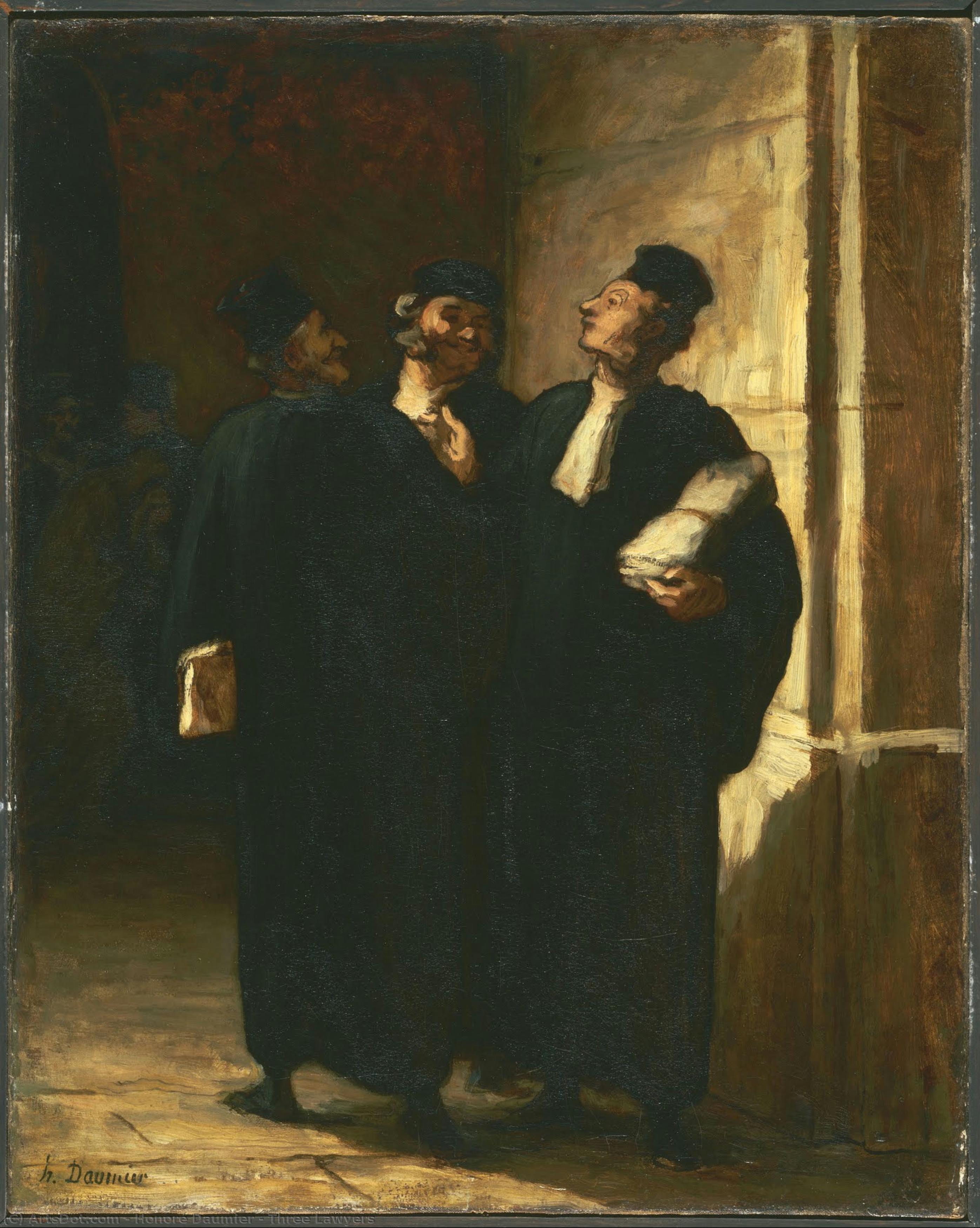 Three Lawyers — Оноре Дамир