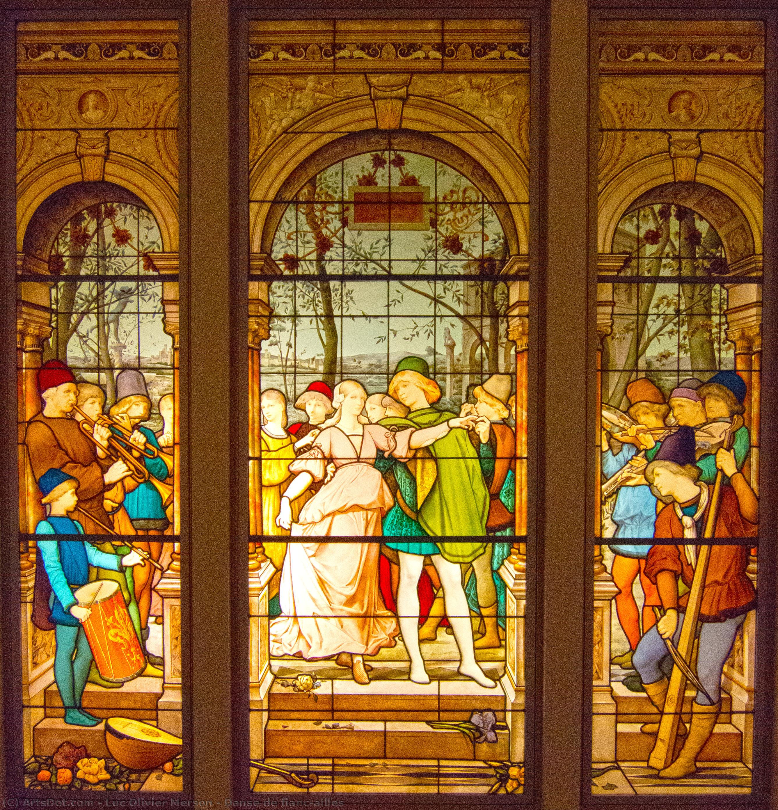 Danse De Fiançailles — Luc Olivier Merson