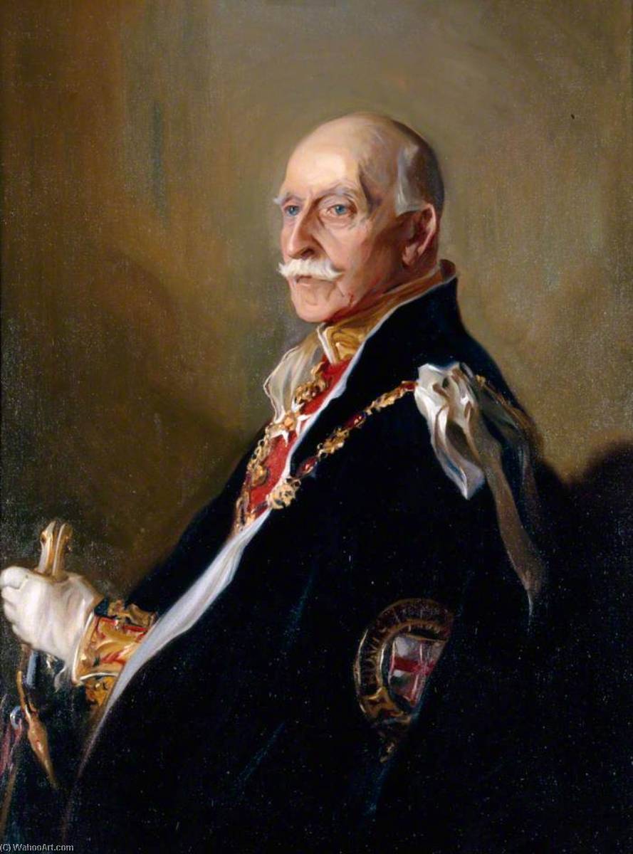 Hrh Arthur (1850–1943), Duke Of Connaught, President Of The Royal Academy Of Music (1901–1942) (copy After Philip Alexius De László) — Louis Ginnett