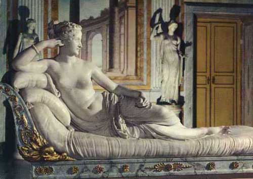 Paolina Borghese 1804-1808 — Antonio Canova