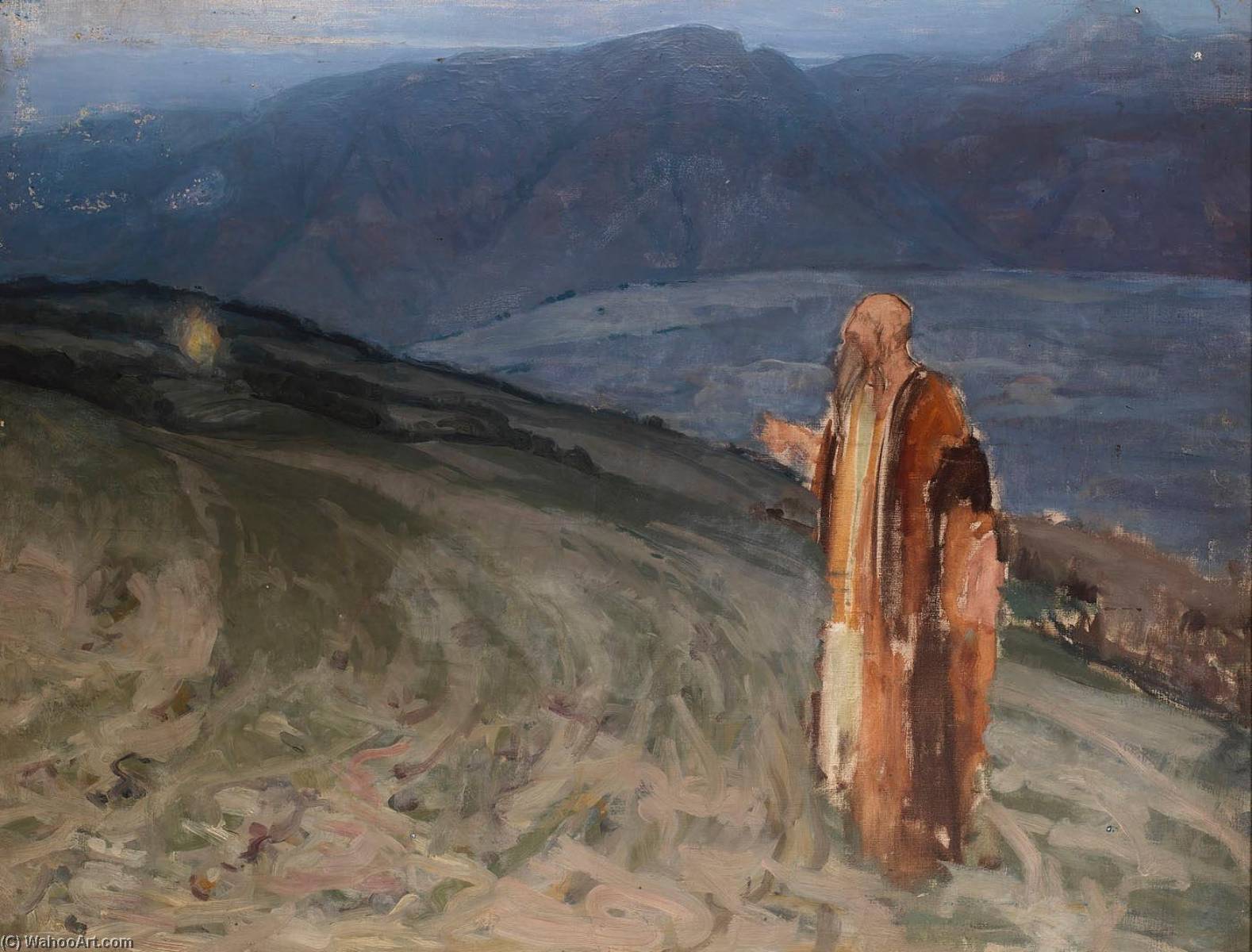 Study For Moses And The Burning Bush — Хенри Осава Танер