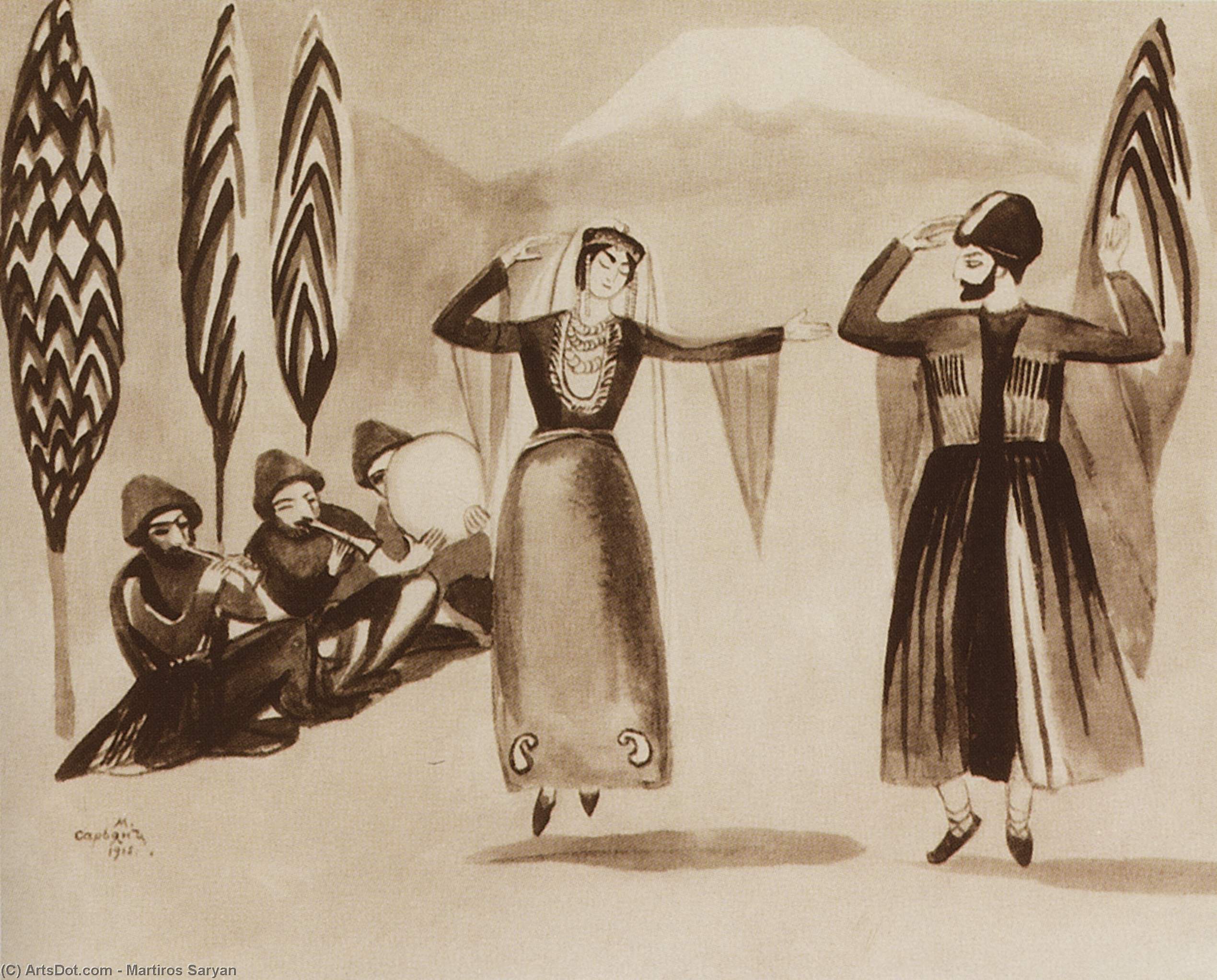 Armenian Dance — Martiros Sarian