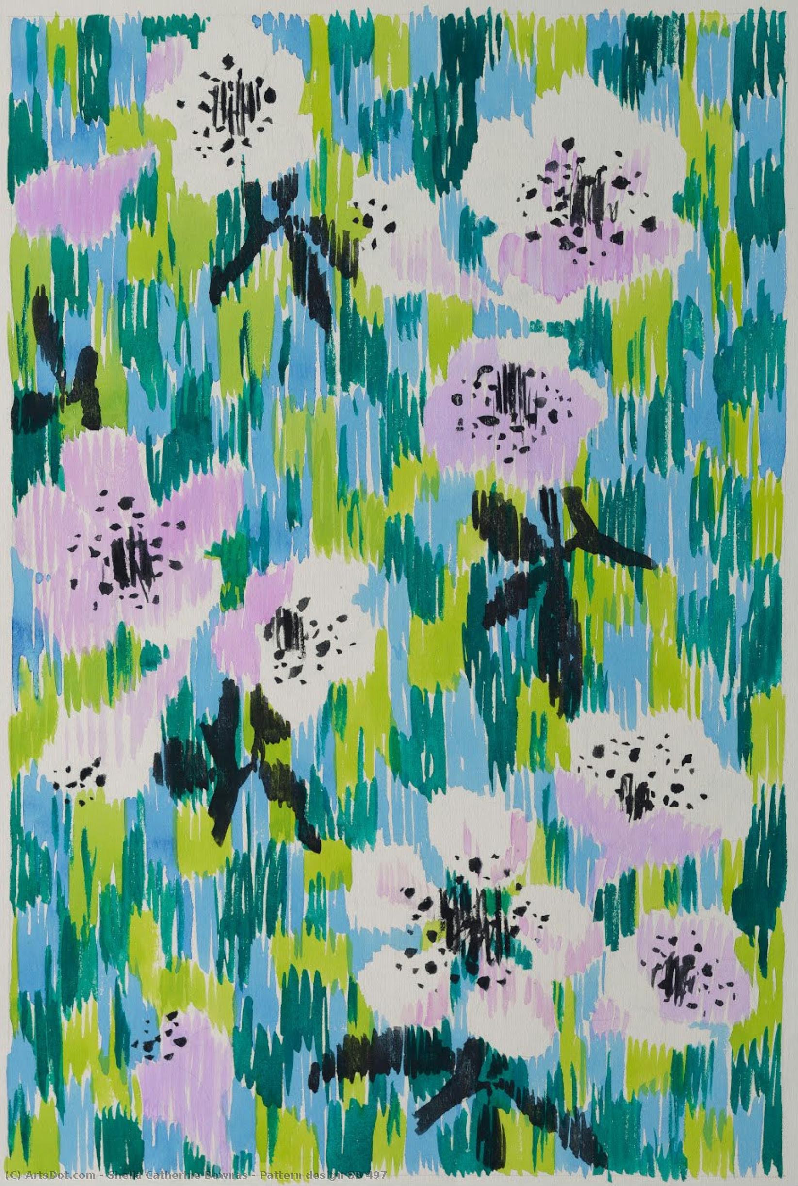 Pattern Design Sb 497 — シーラ・キャサリン・ボウナス