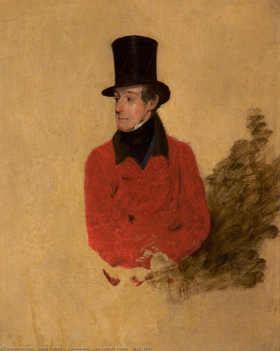 A Huntsman (2nd Lord De Tabley, 1811–1887) — Henry Calvert