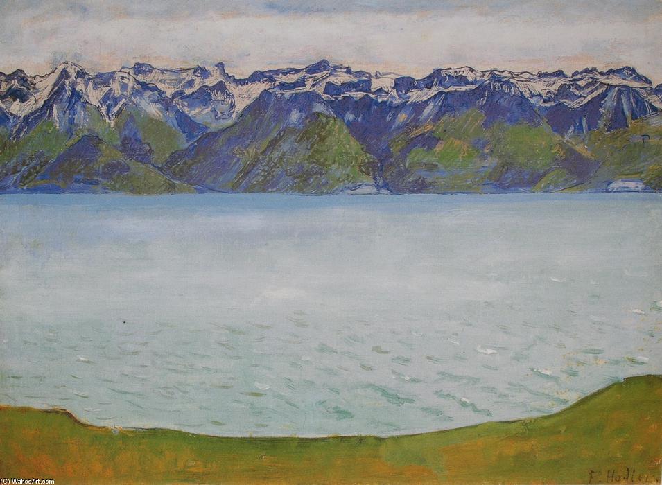 Lake Geneva With Savoyerbergen — Ferdinand Hodler