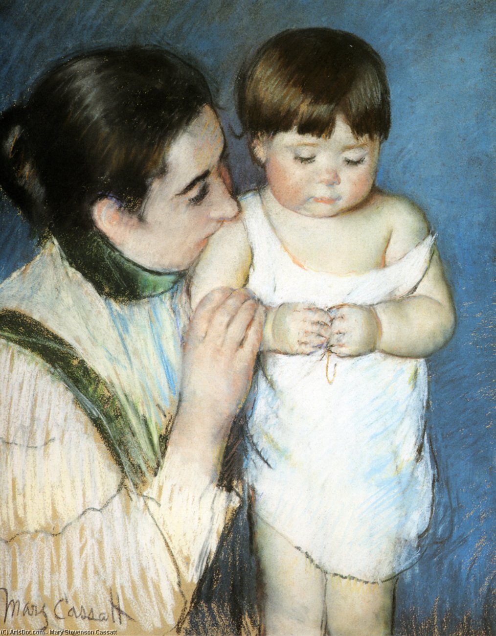 Young Thomas And His Mother — Mary Stevenson Cassatt