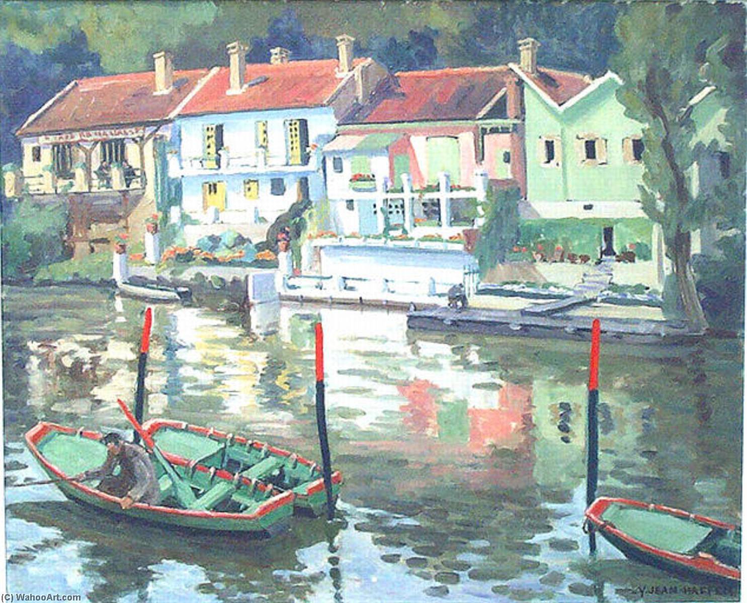 Ile De La Jatte (près De Neuilly) — Yvonne Jean Haffen