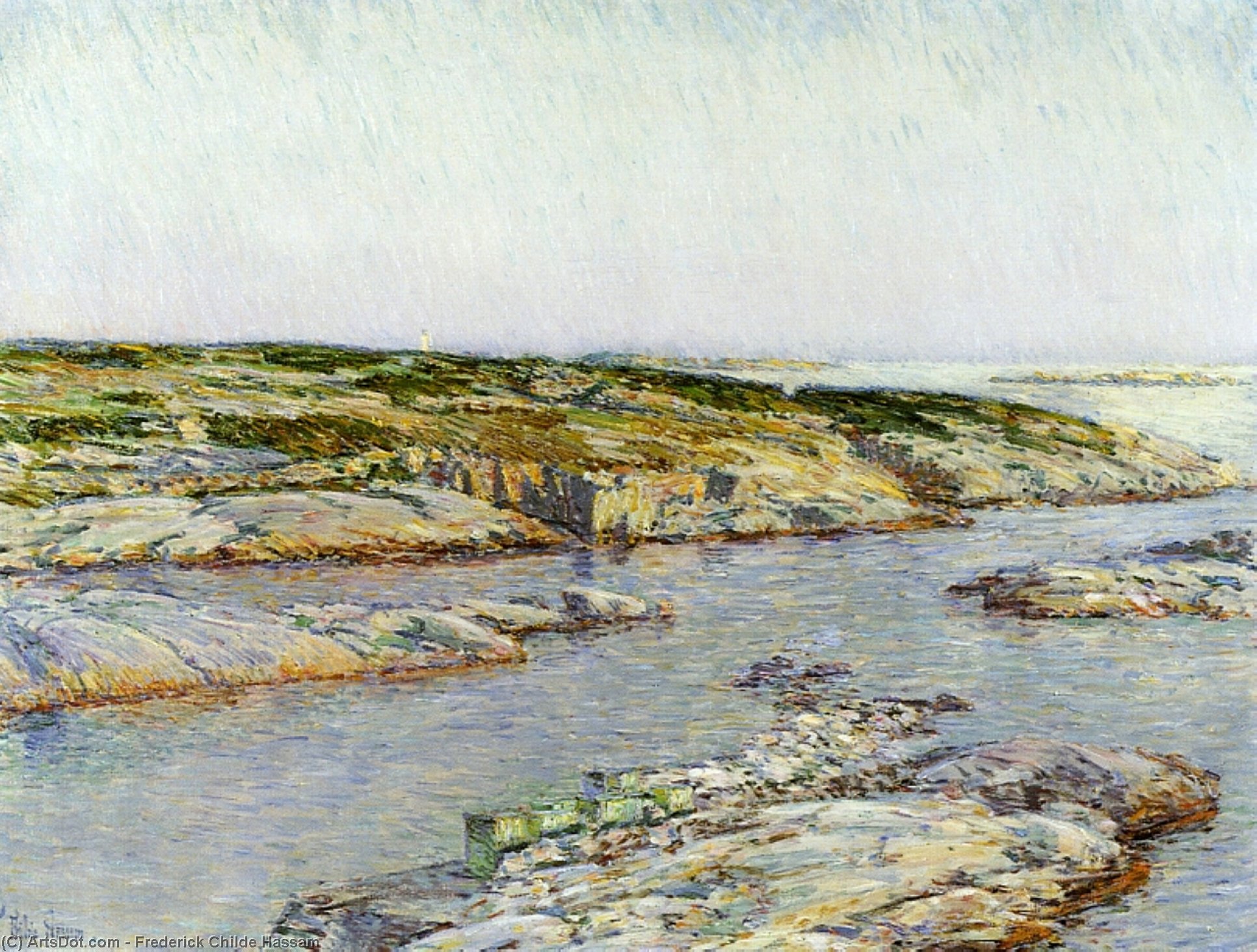 Summer Afternoon, Isles Of Shoals — Frederick Childe Hassam