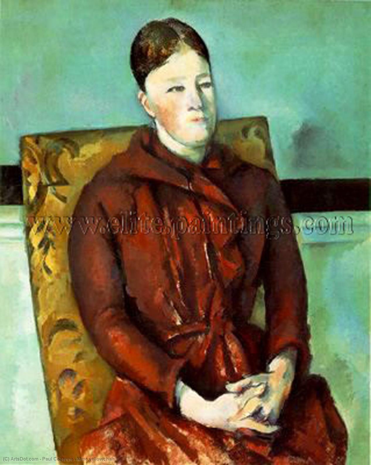 Mme Yellowchair — Поль Сезанн