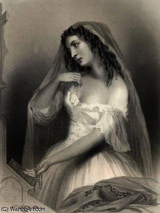 Louise Francoise De La Baume De La Blanc Duchesse — Pierre Gustave Eugene Staal
