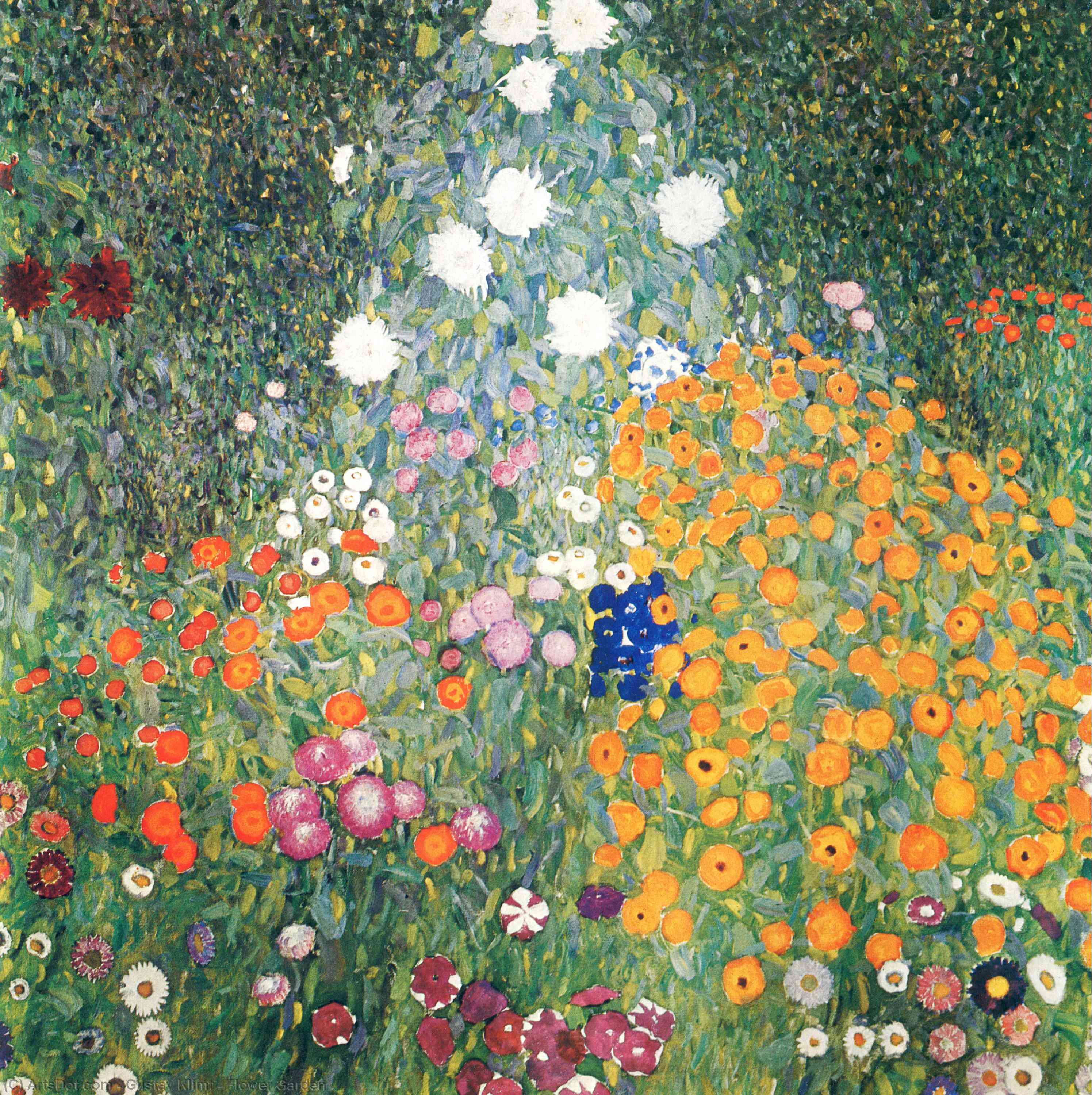 Jardín De Flores — Gustav Klimt