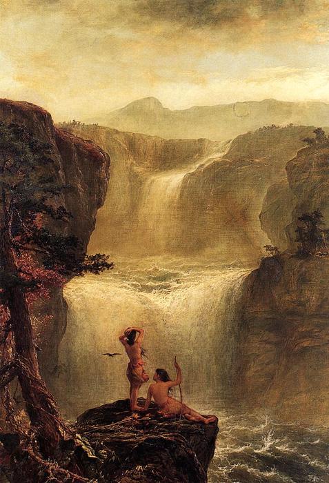 Hiawatha And Minnehaha On Their Honeymoon — Jerome B. Thompson