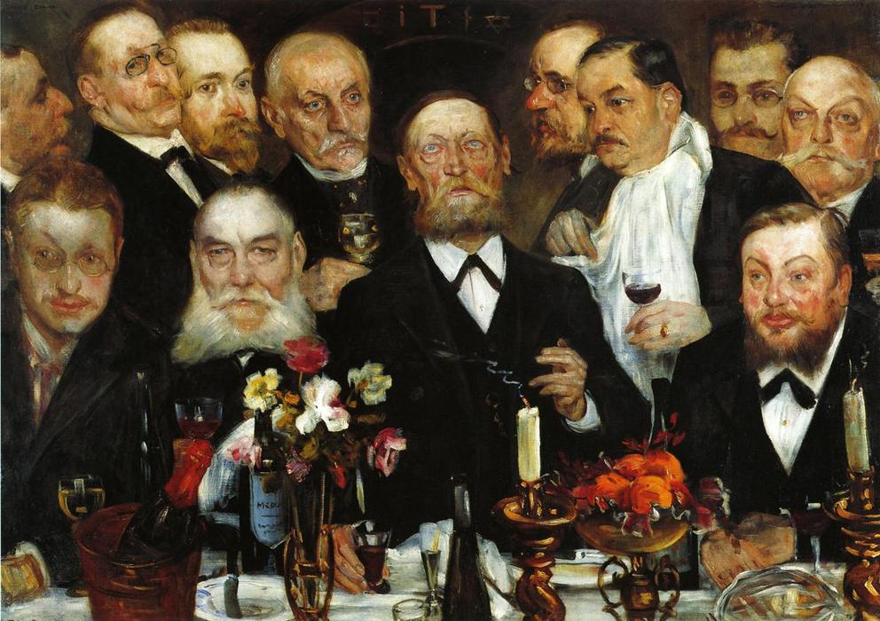 The Freemason's (also Known As Firm In Loyalty) — Lovis Corinth