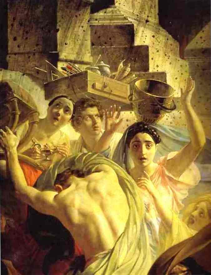 The Last Day Of Pompeii (detail 1) — Karl Pavlovich Brulloff