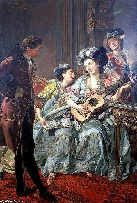 The Courtship — Louis Rolland Trinquesse
