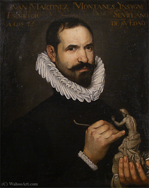 Portrait Of The Sculptor Martinez Montanes — Juan Martínez Montañés