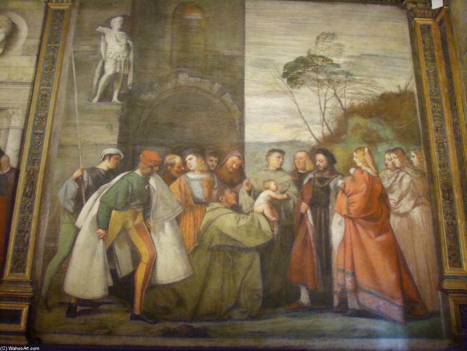 Saint Anthony — Tizian