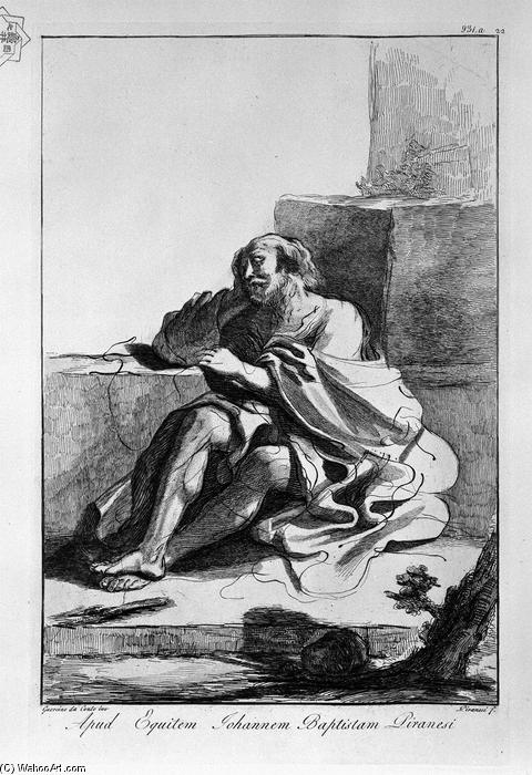 Sleeping Old Man — Giovanni Battista Piranesi