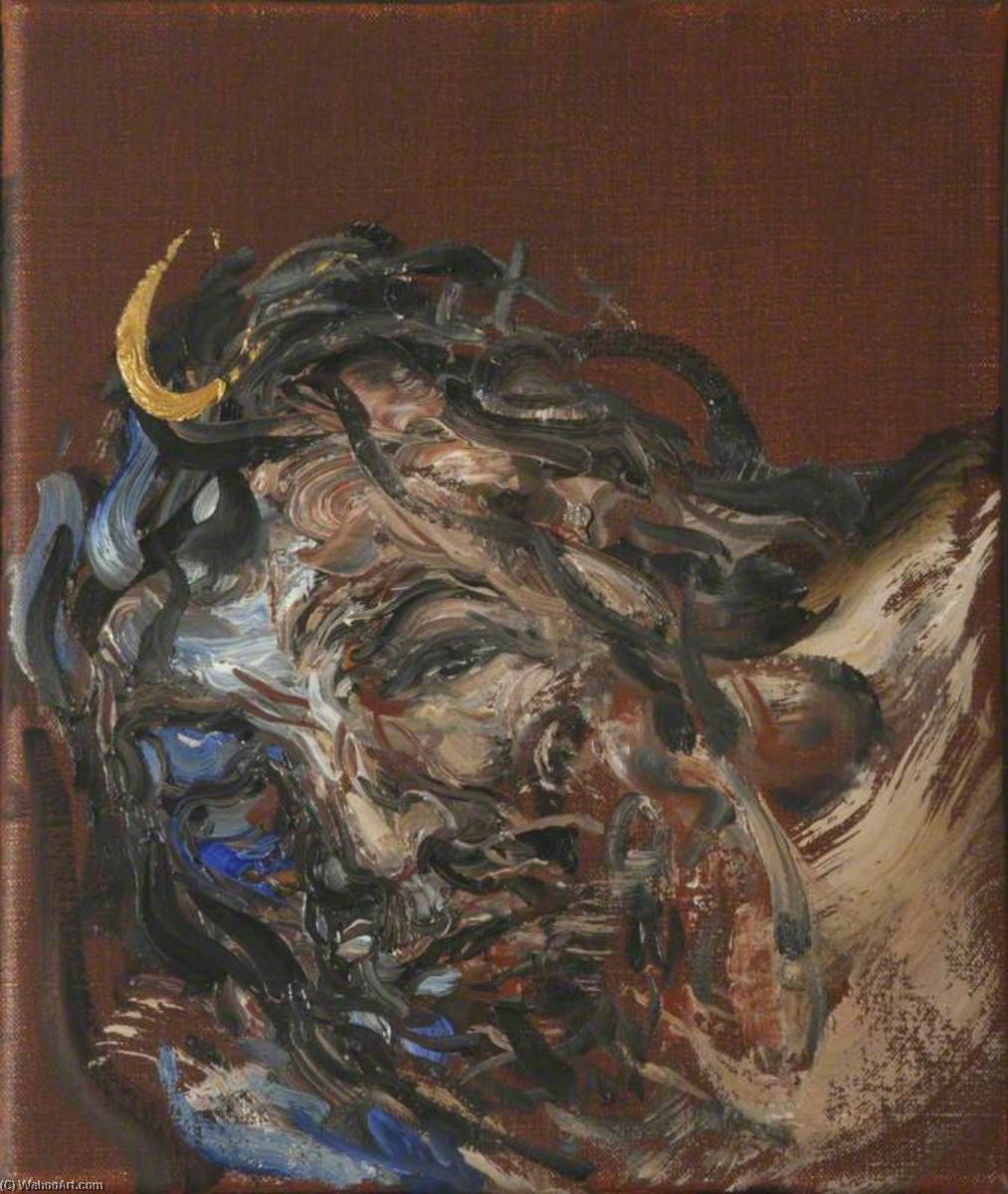 Head Of Christ At The Moment Of Death — Maggi Hambling