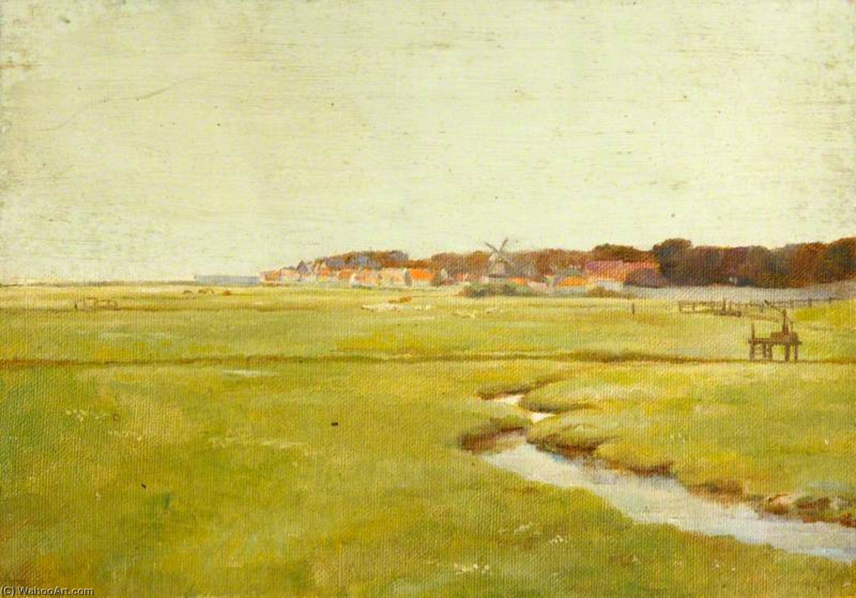 Salt Marshes At Blakeney — Charles Paget Wade