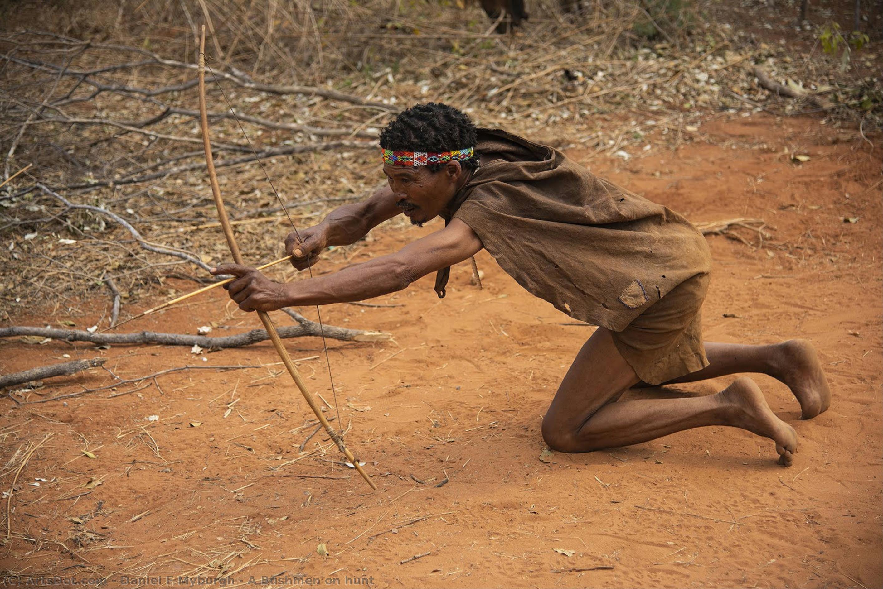 A Bushmen On Hunt — Daniel F Myburgh