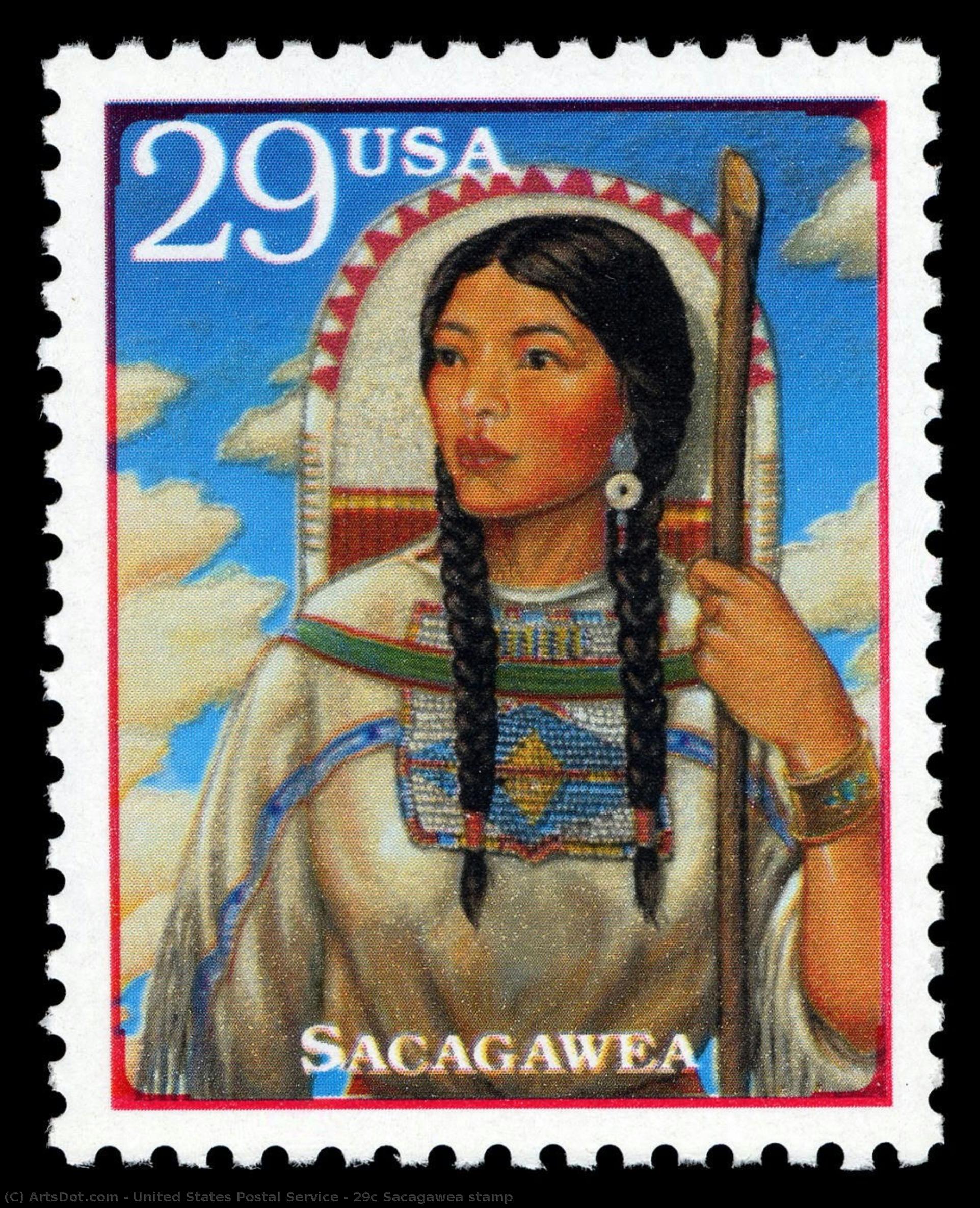 29c Sacagawea Stamp — United States Postal Service