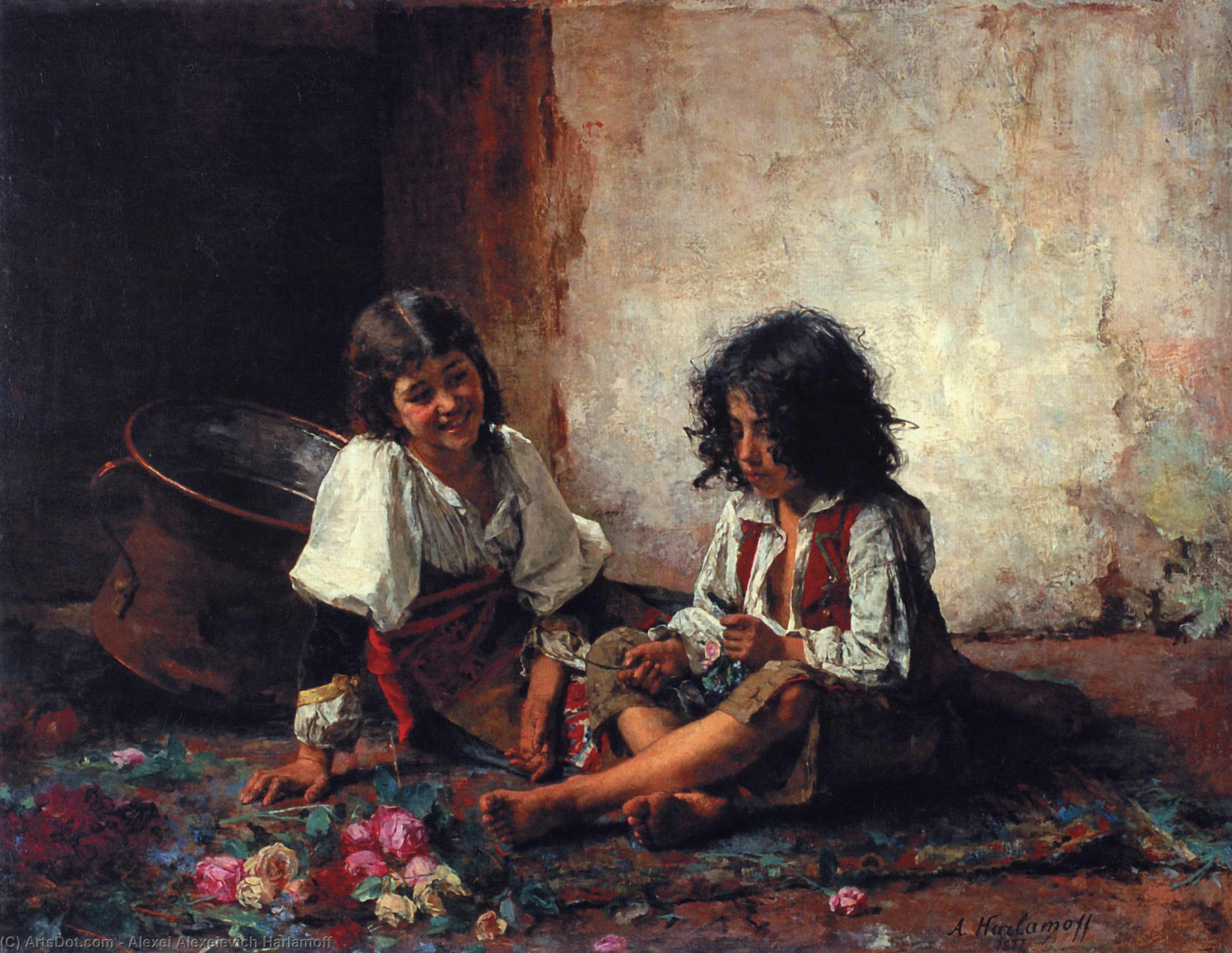 Italian Girls — Alexei Alexeievich Harlamov