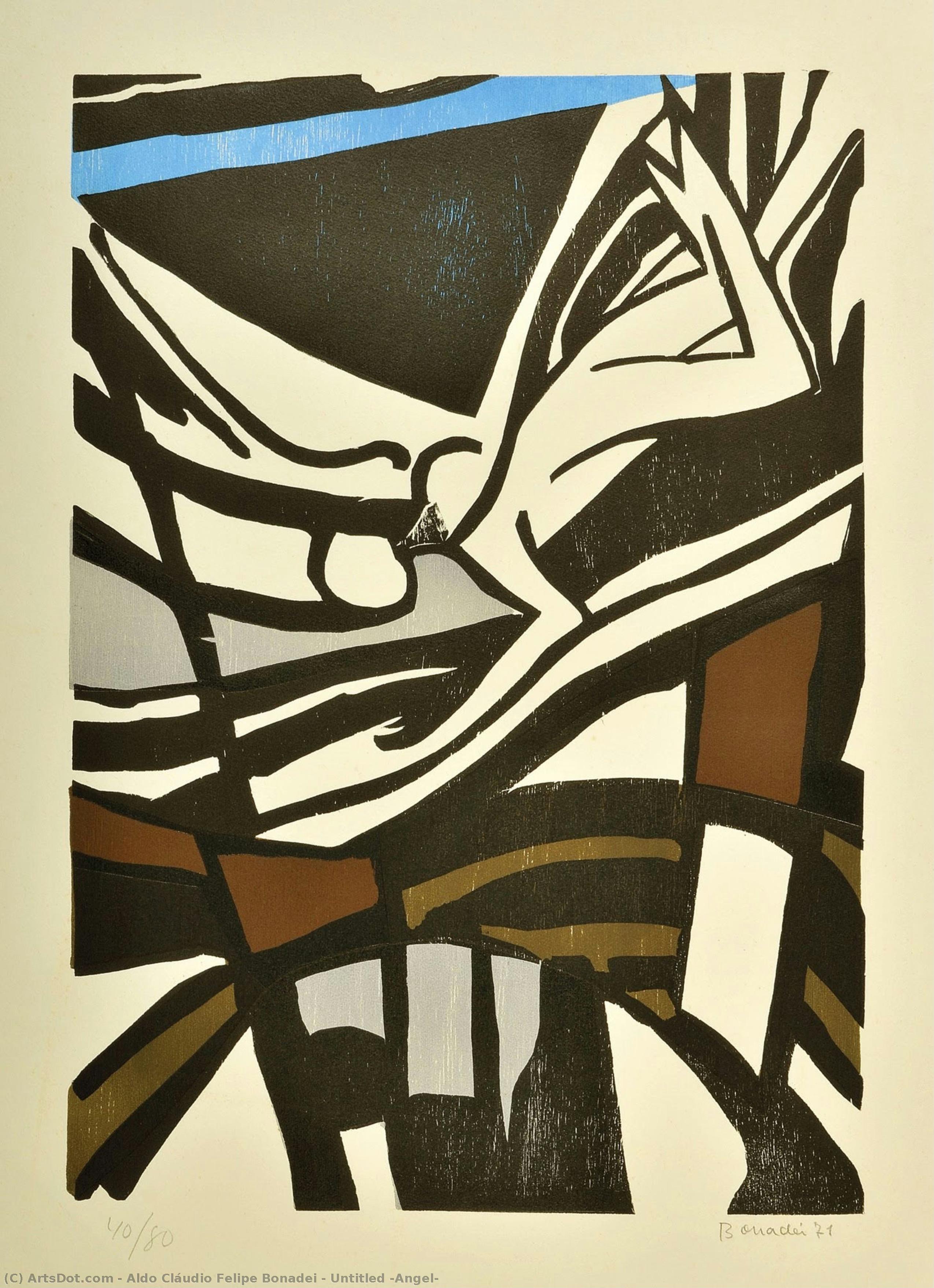 Untitled (angel) — Aldo Bonadei