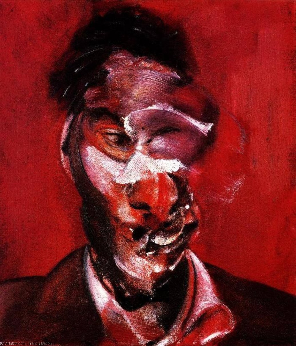 Tres Estudios Para Un Retrato Centrado — Francis Bacon