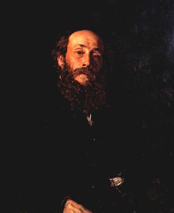 Portrait Of The Artist Nikolay Gay — Ilya Yefimovich Repin