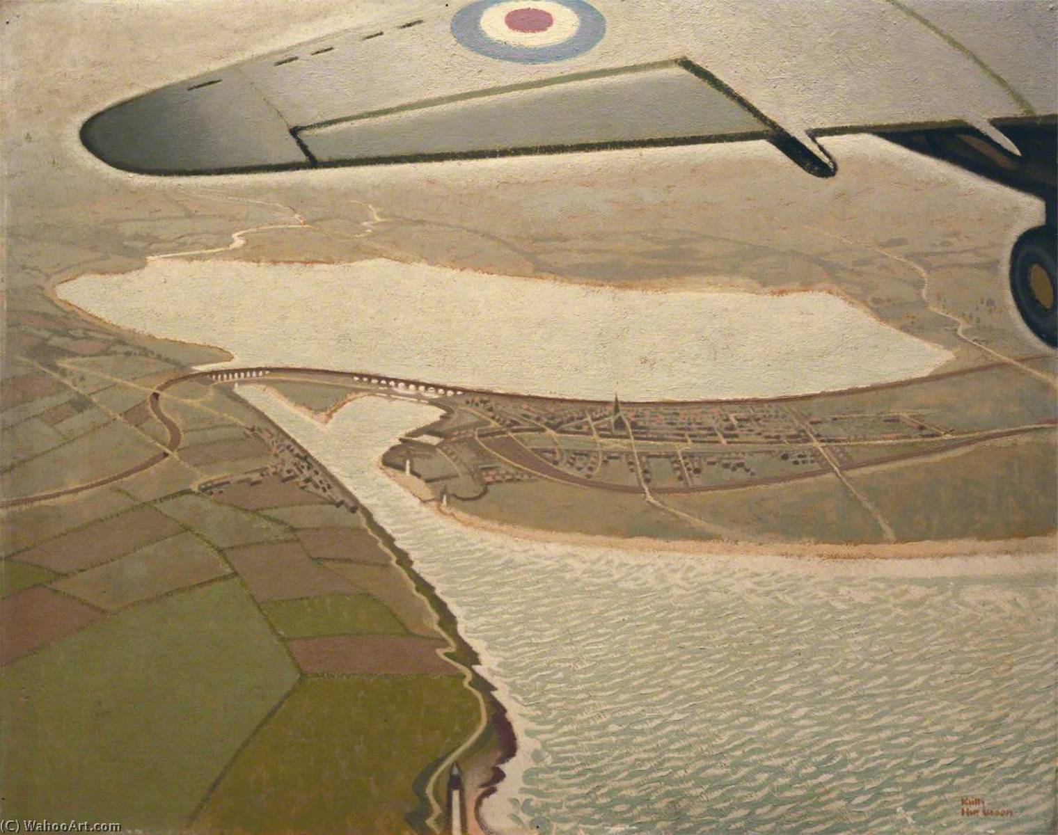 An Air View Of Montrose, Angus — Keith Henderson