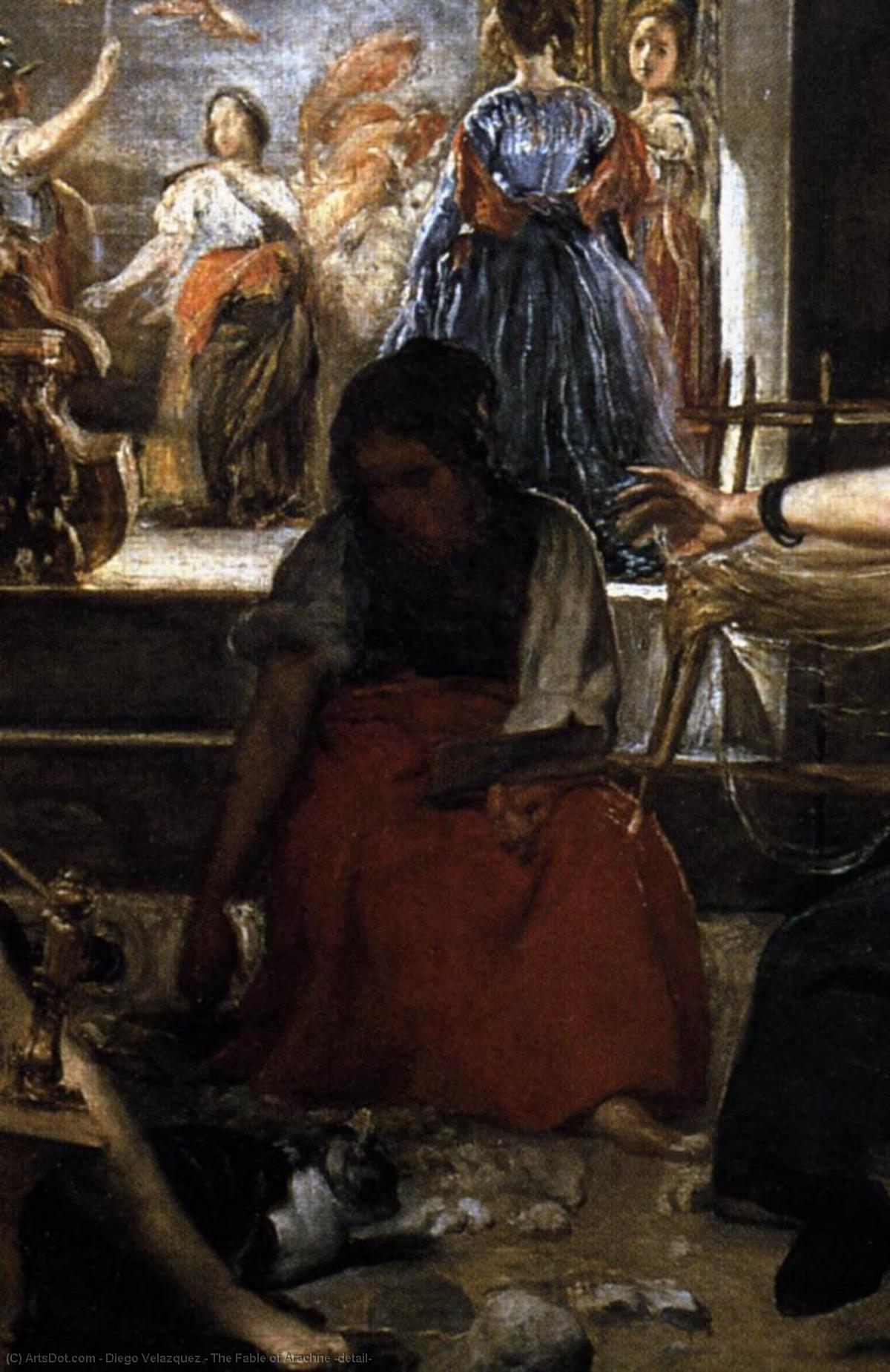 The Fable Of Arachne (detail) — Diego Velázquez